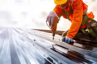 Travaux de zinguerie aux Junies